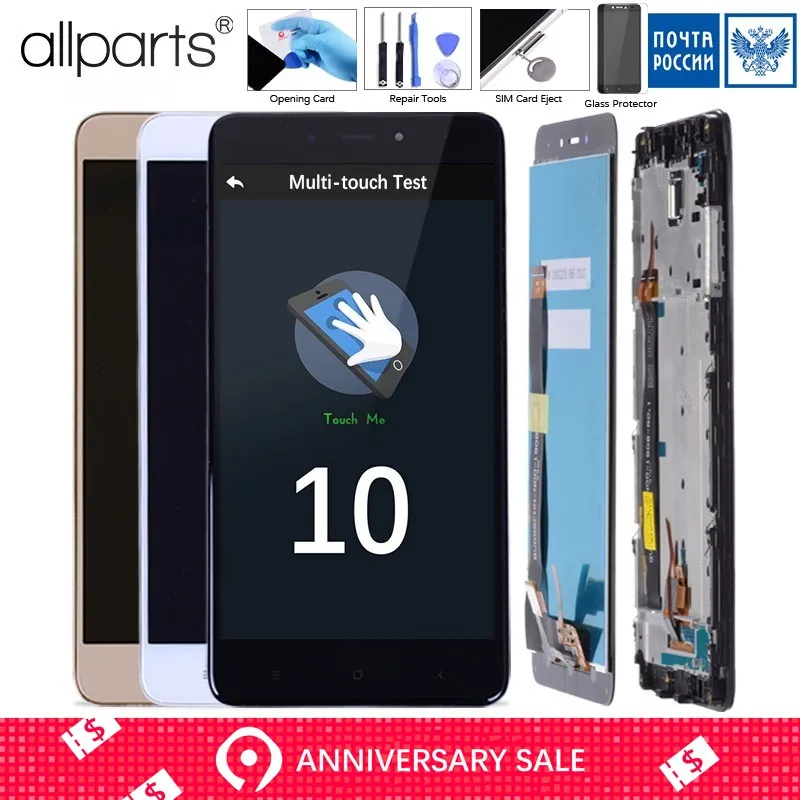 5.5 inch Original Display For XIAOMI Redmi Note 4 LCD