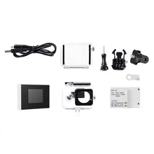 1.5inch TFT LCD BacPac External Monitor Non-touch Screen + Battery + Waterproof Housing Case For Xiaomi Yi Action Camera