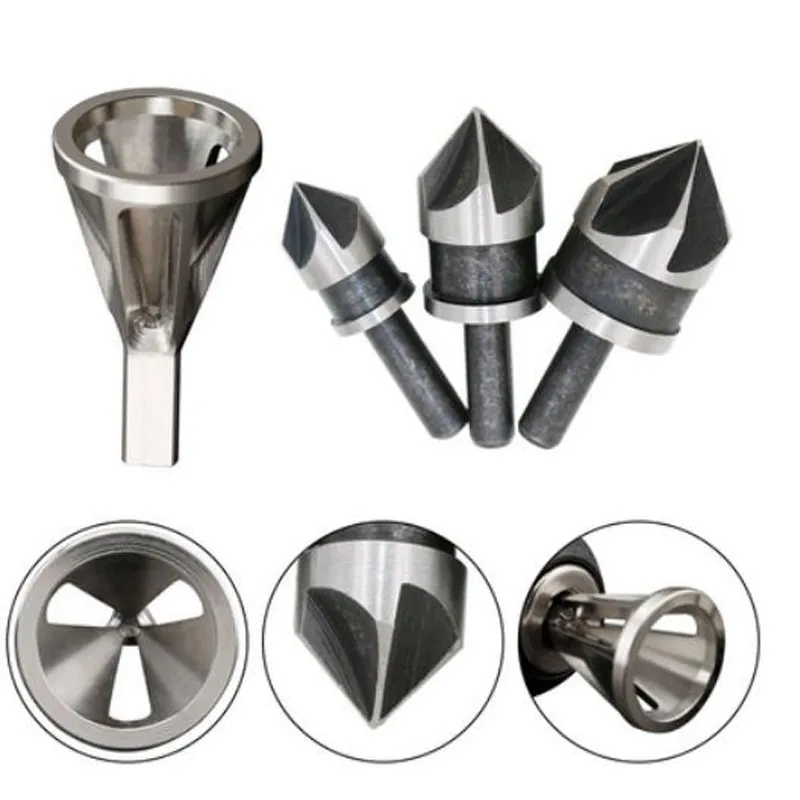 

New High Speed Steel Drills Bit Deburring External Chamfer Tool Metal Drill Bit Remove Burring Tackle of Chuck Drills tools
