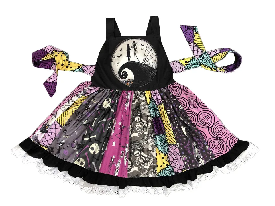 

contemporary crazy selling Christmas thriller black teen girls' dress