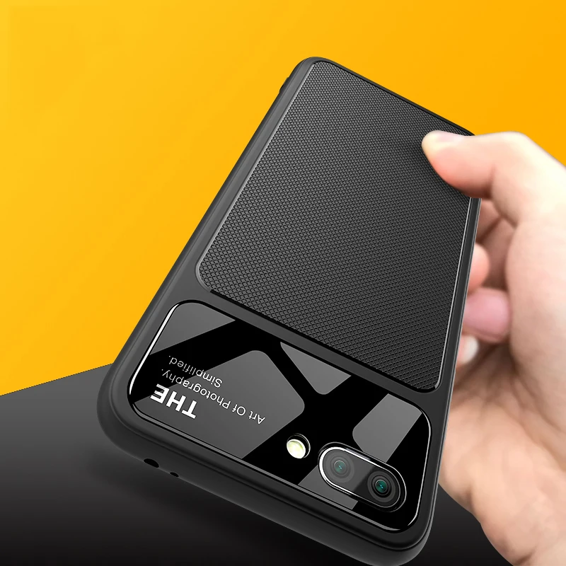 For Huawei Honor 10 Case Luxury Ultra Slim Tempered Glass Silicone Soft Phone Cover Shockproof Housing for Honor10 |