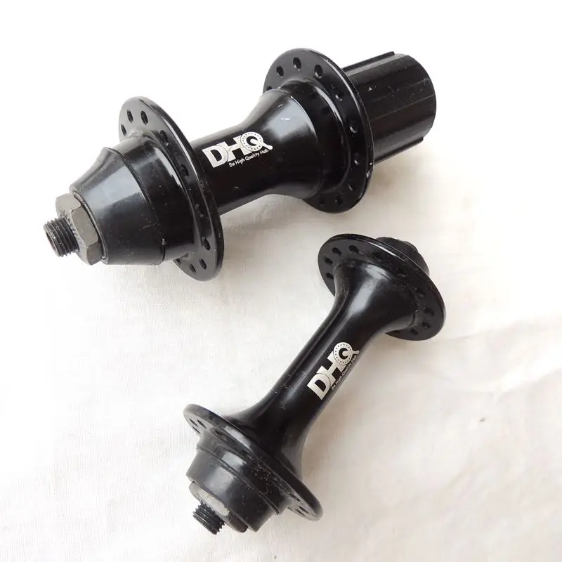 Black SRAM X9 6-Bolt Disc Hub Front 28 Hole With QR Skewer