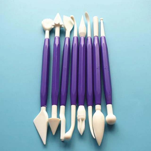 8pcs Polyform Sculpey Tools Set DIY Plasticine Polymer Clay Modelling