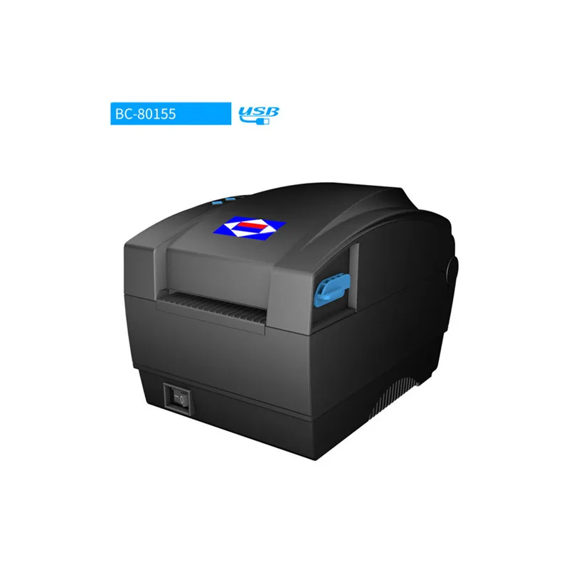 

80MM model BC80155 Barcode Printer Sticker label Thermal Printer Price Sticker Clothing Tag Product Price label Printer USB Port
