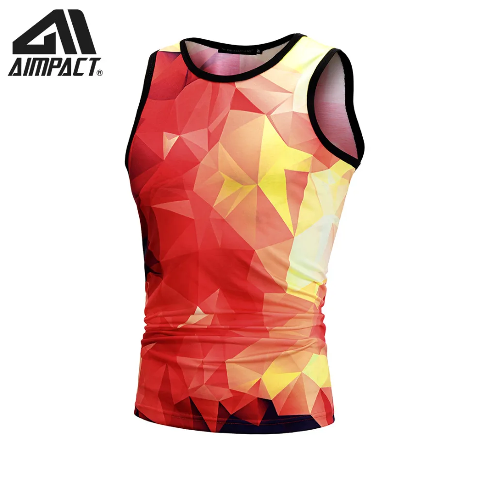 

2019 New 3D Print Tank Tops for Men Summer Fashion Hiphop Streetwear Sleeveless Shirts Male Casual Singlets By Aimpact AM1103