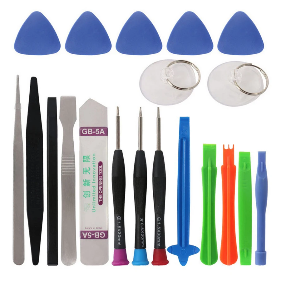 

Geoeon 21 in 1 Mobile Phone Repair Tools Phones Opening Screwdriver Set For iPhone Smartphone Screwdriver Repair Tools set A90