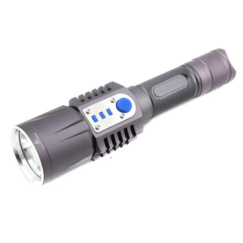 

XM-L2 Rechargeable LED Flashlight Torch Light with Power Display for Outodoor Camping Hiking CLH@8