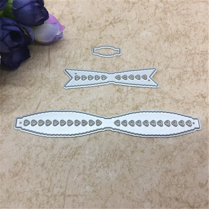 

Metal Bowknot Cutting Dies Stencils Scrapbooking Album Embossing Paper DIY Craft
