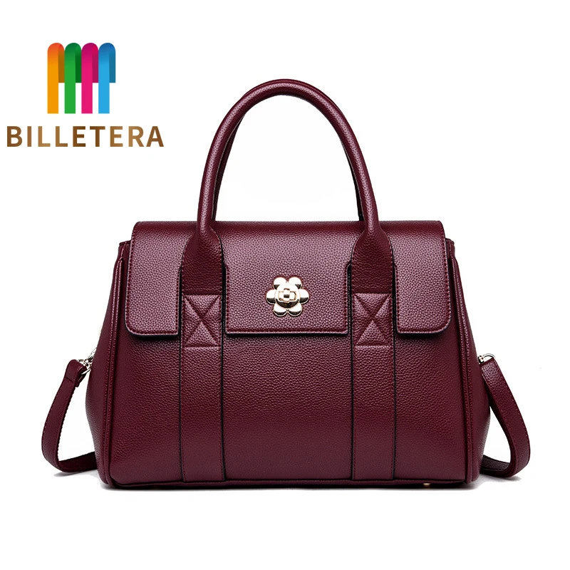 BILLETERA Сумки из искусственной кожи Дамская мягкая кожаная сумка сумки женские дизайнерские сумки на плечо для женщин