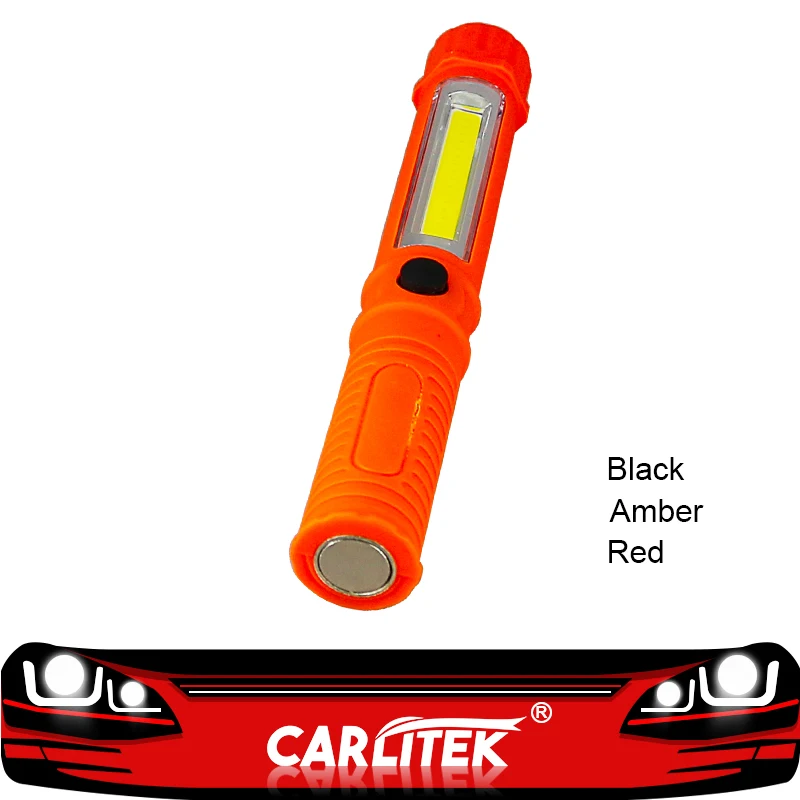 

CARLitek Portable Inspection Light Led Flashlight Mini Torch Work Light Barra Led for Camping Hunting Working Car Repairing
