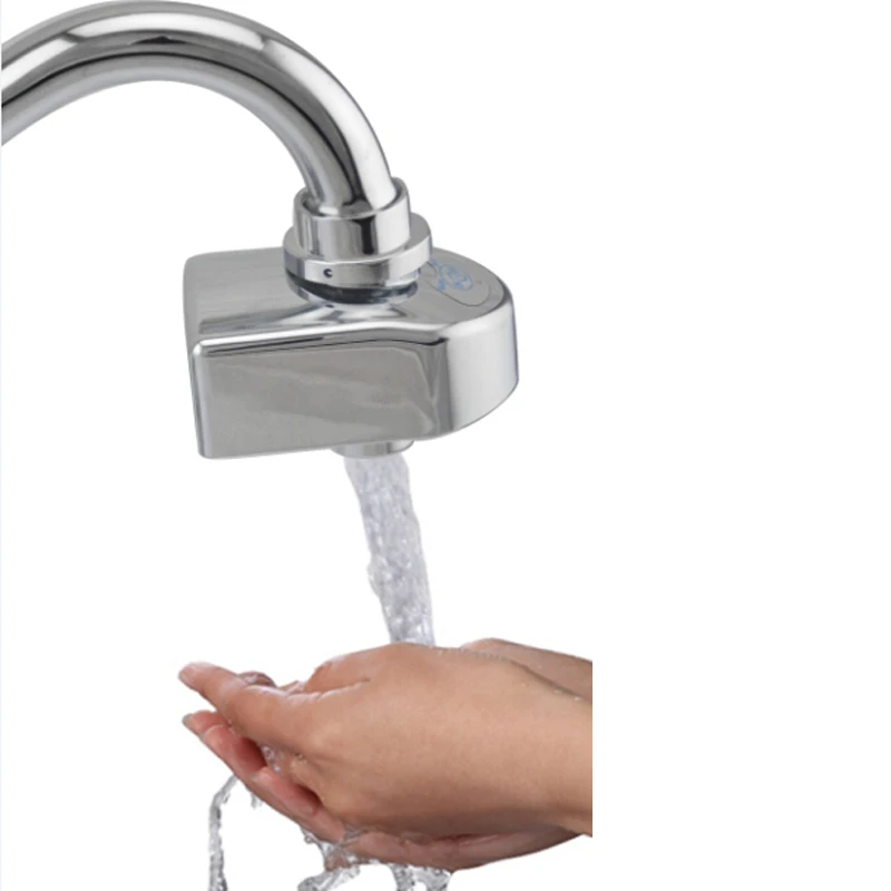 Automatic Infrared Sensor Faucet Kitchen Basin Accessories Saving Water Induction Nozzle Filter Adapter Hands Free Battery Power