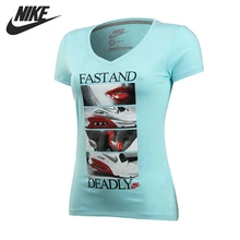 Оригинальные женские трикотажные футболки с коротким рукавом от NIKE
