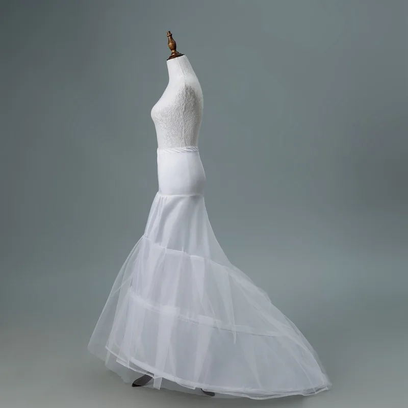 Sottogonna2018 регулируемый размер тюль белый 2 нижние юбки с фижмами для свадебного платья длинный шлейф enaguas para vestidos mujer