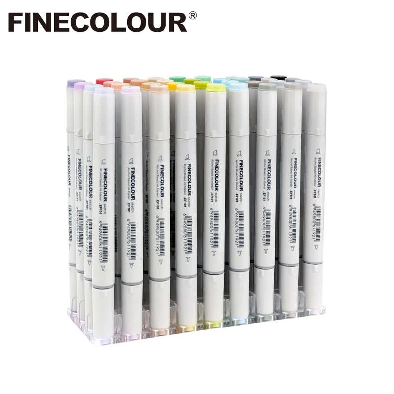 Sketch Color Marker Pen Finecolour Architecture Alcohol Based Art Markers 36 48 60 72 Colors set