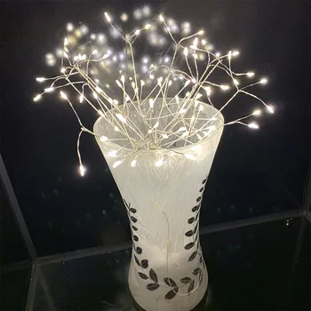 

Outdoor Hanging String Lights Firework Lights LED 8 Modes Dimmable Fairy Lights with Remote Cont Christmas garden Decoration#j4s