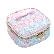 Women Girl Cute Embroidery Sanitary Pad Organizer Holder Napkin Towel Convenience Bags Women Girl Cute Embroidery Sanitary Pad Organizer Holder Napkin Towel Convenience Bags