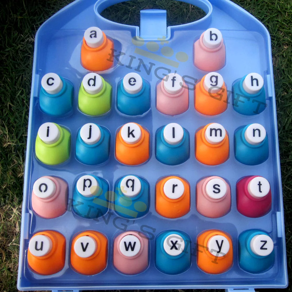 az Creative Craft Punch Set, Lower Case Letter Collection, DIY Tools