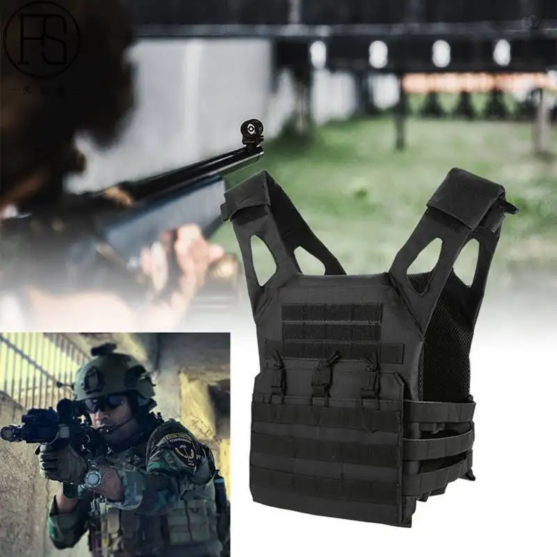 600D охотничий легкий тактический жилет военный Molle Plate Carrier Magazine страйкбол Пейнтбол CS открытый защитный жилет