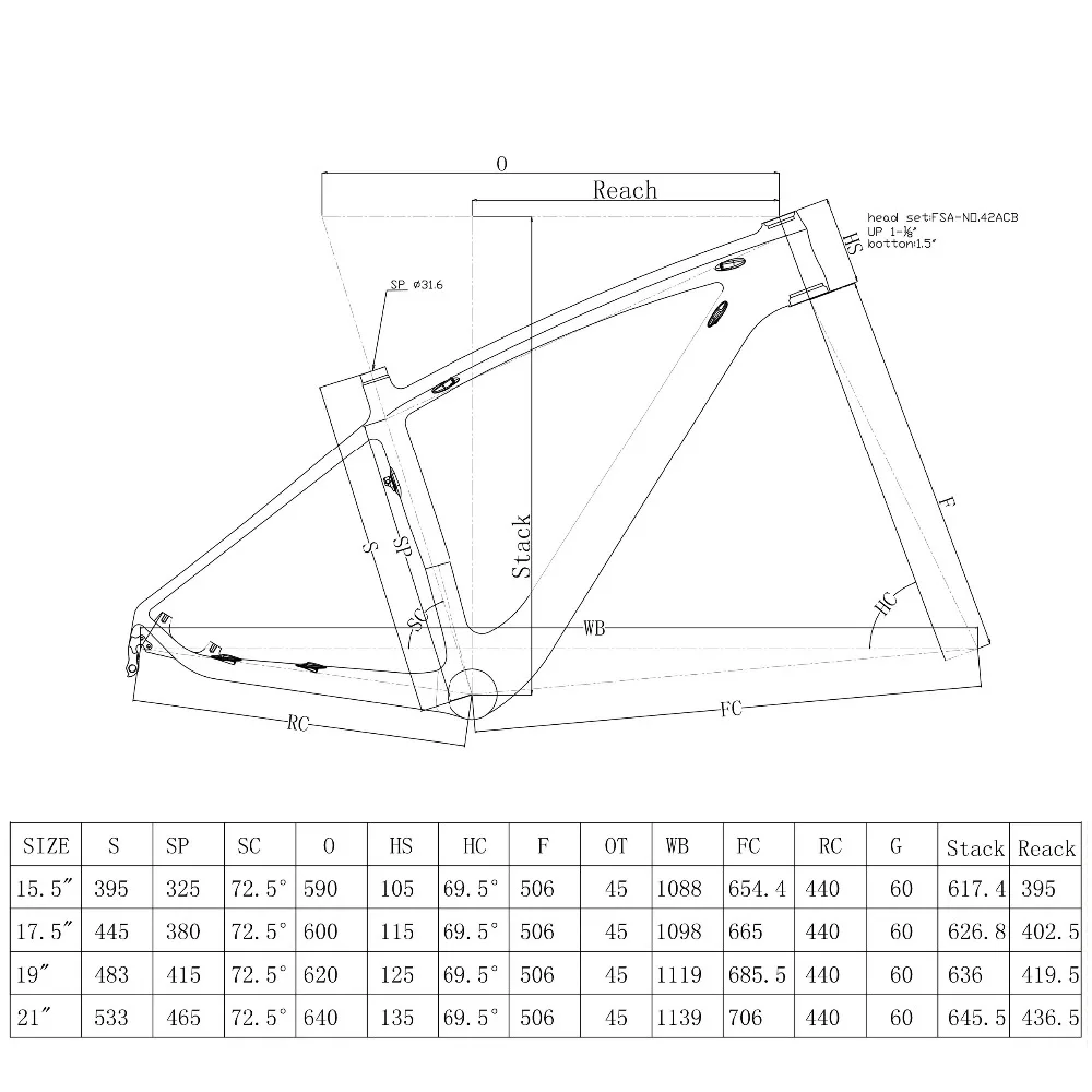 FM556-d 29er carbon frame 5