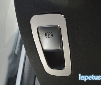

Lapetus Metal Interior Fit For Mercedes Benz C Class W205 2015 - 2019 Electronic Handbrake Parking Decoration Frame Cover Trim