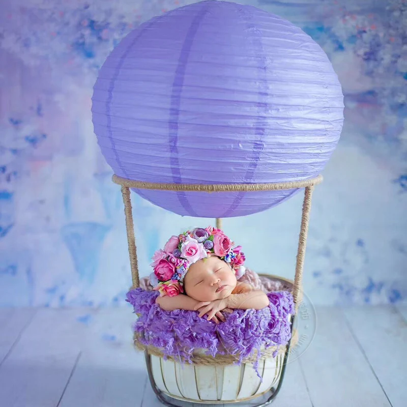 Новорожденный ребенок Фотография огонь шарики реквизит младенец bebe Fotografia