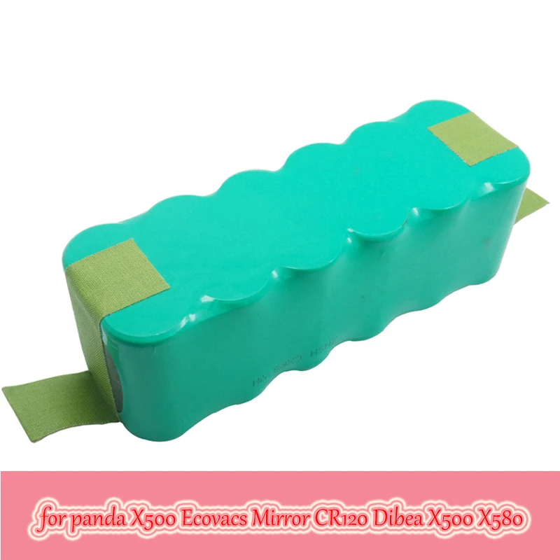 NI MH 14 4V 3500mAh Panda X500 Battery High Quality Battery For Ecovacs Mirror CR120 Vacuum