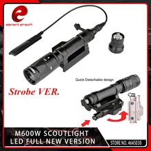 Элемент страйкбол M620W Скаут света CREE Q5 светодиодный тактический M620 стробоскоп фонарик