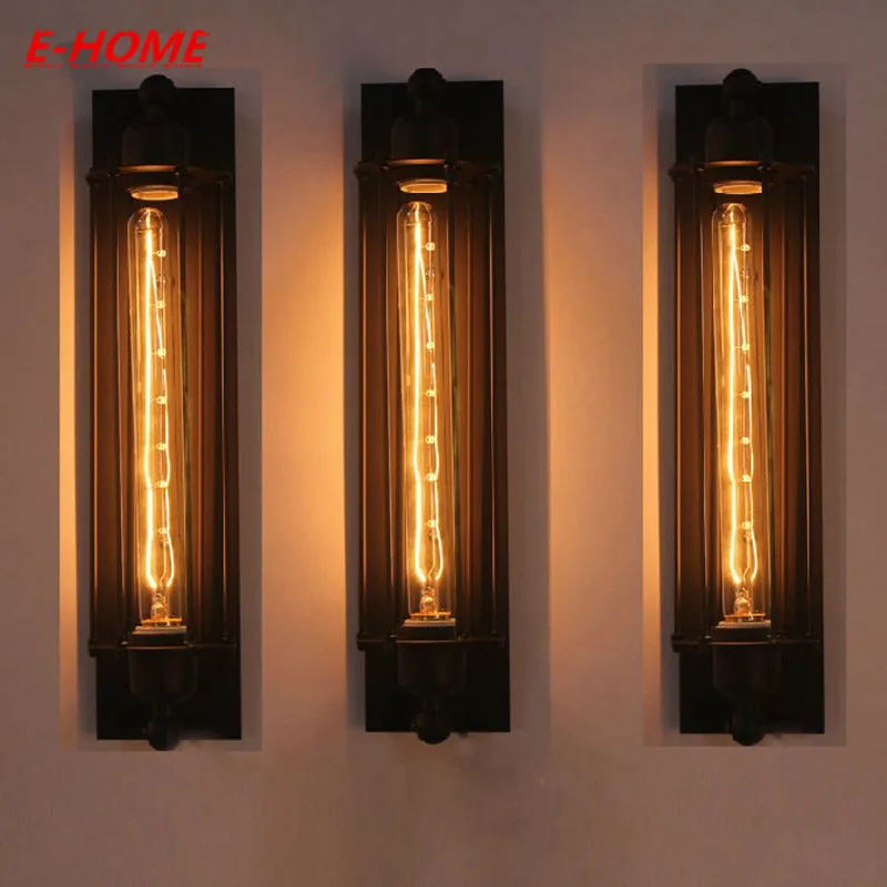 American Industrial Loft Vintage Wall Lamps Edison Wall Light 40W E27 Bedside Wall Fixtures Home Decoration Lighting