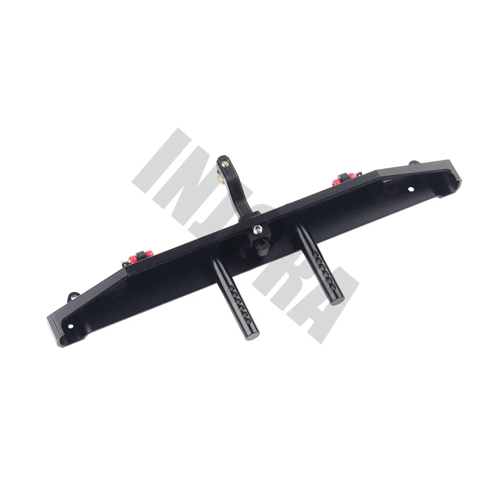 Najtaniej INJORA metalowy zderzak tylny z oświetleniem LED do 110 zdalnie sterowany samochód gąsienicowy TRAXXAS TRX 4 Axial SCX10 90046 90047