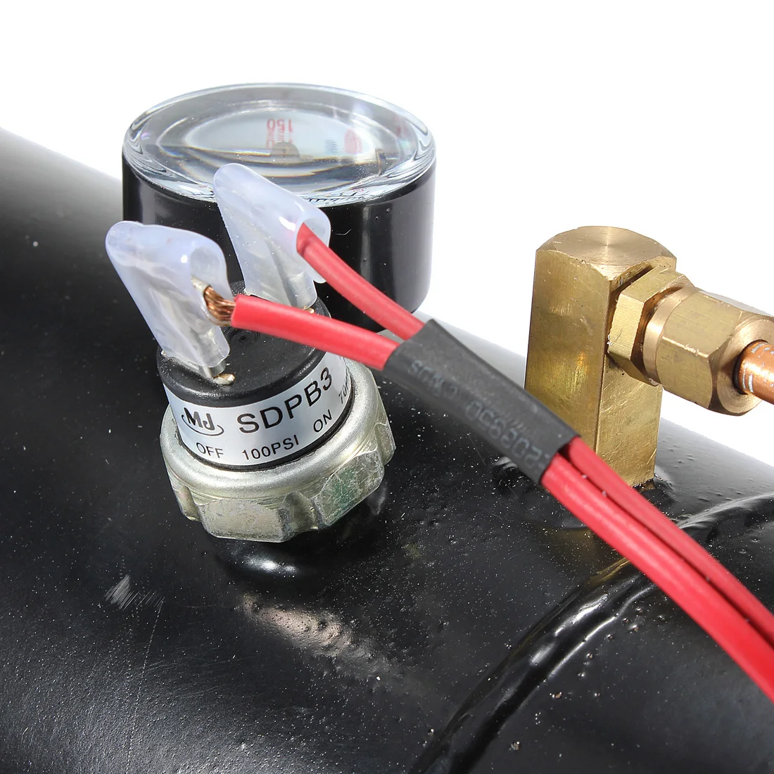12 Вольт 150 PSI воздушный компрессор 0 7 галлонный бак насос для воздушного рога