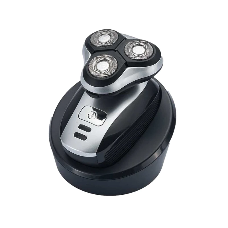 

-Cordless Electric Shaver Beard Trimmer Floating Head Epilator Wireless Charging