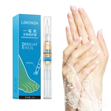 2 типа ручка для лечения Ногтей против грибка для ног Китайский травяной уход лекарственное жидкое Масло для кутикулы для восстановления ногтей эссенция 3 мл