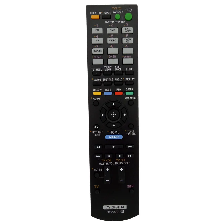 New Replacement For Sony AV system Remote control RM-AAU072 Replace The RM-AAU074 For HT-AS5 HT-CT150 HT-CT350 Fernbedienung