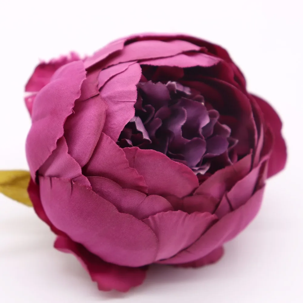 5 шт./лот 10 см Высокое качество Пион цветок голова шелк искусственный цветок свадебное украшение DIY гирлянда ремесло Flowe