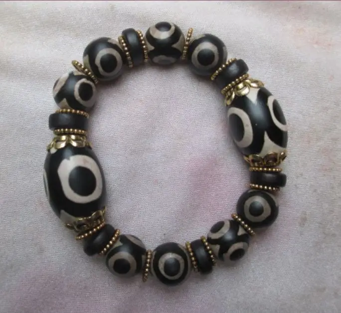 Браслет из тибетских бусин king kong 3 eyes floer telescopic amulet dzi|bracelet bracelet|bracelet 3bracelet collections |