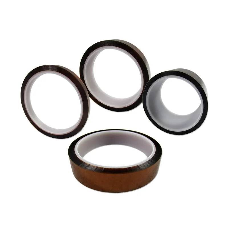 

High Temperature Adhesive 20MM 30MM 50MM Width 33M Heat Resistant Polyimide Reflective Tape