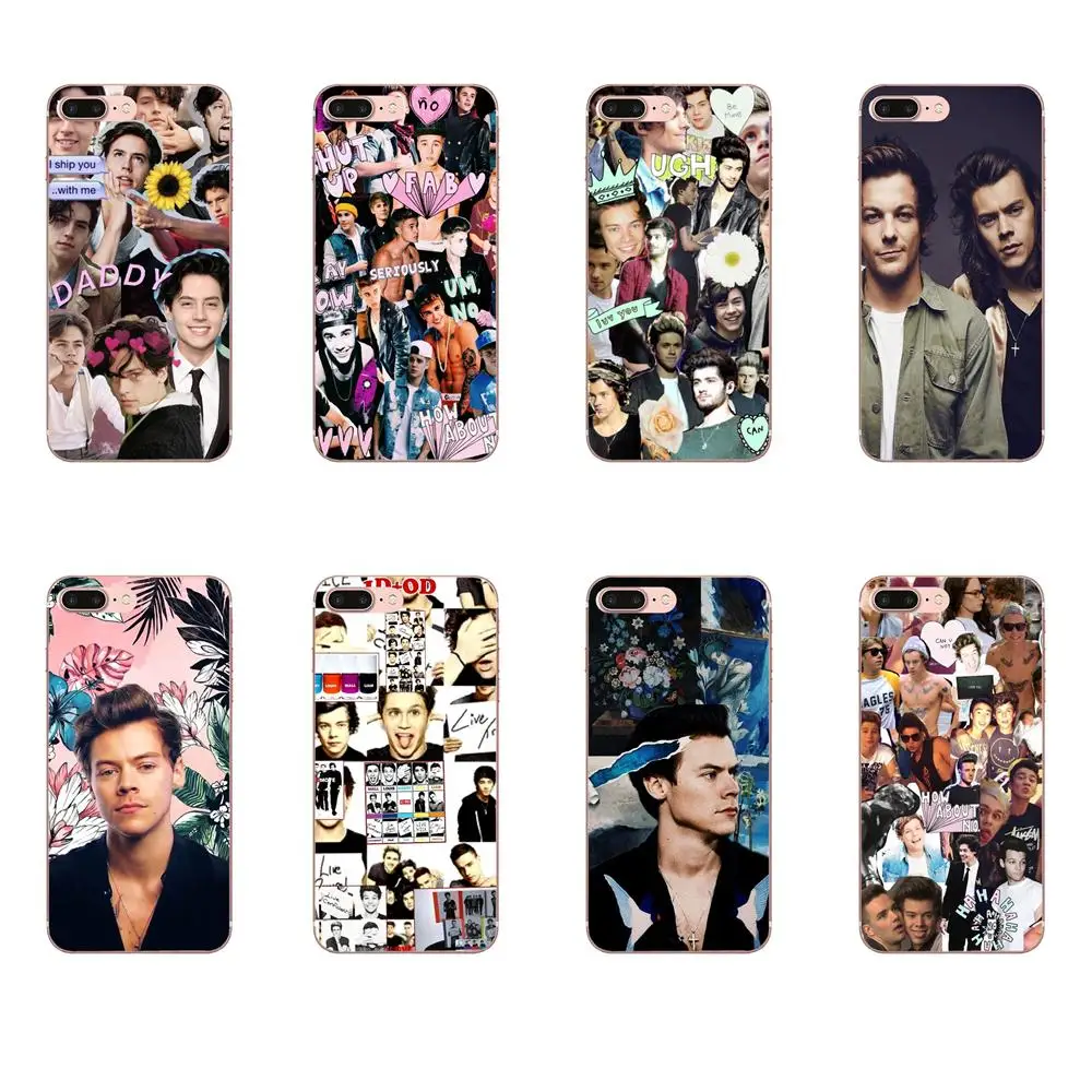 One Direction Harry Styles милое постельное белье для Galaxy A3 A5 A7 On5 On7 2015 2016 2017 Grand Альфа G850 Core2 Prime