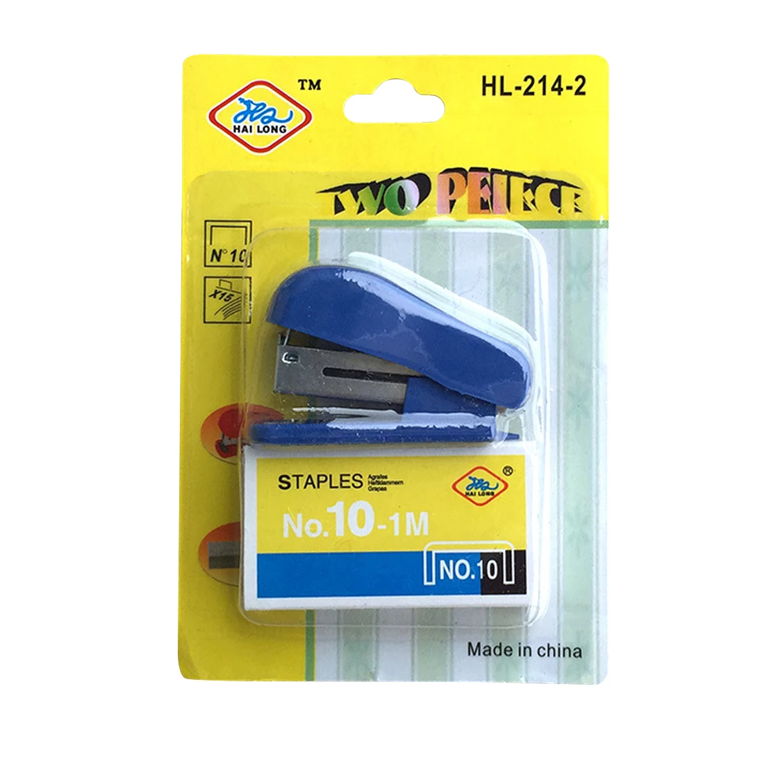 

FangNymph Useful Mini Stapler Portable Kawaii Super Mini Small Stapler Staples Set Office Binding Stationery Random color