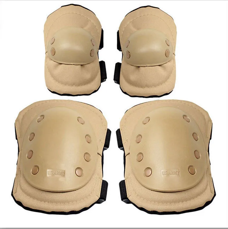 Tactical Knee & Elbow Pads Skateboard Paintball Military Airsfot