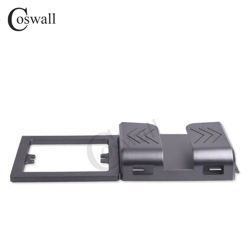 Coswall черная серая настенная розетка держатель для телефона Аксессуары для смартфона подставка поддержка для мобильного телефона один/два держателя для телефона