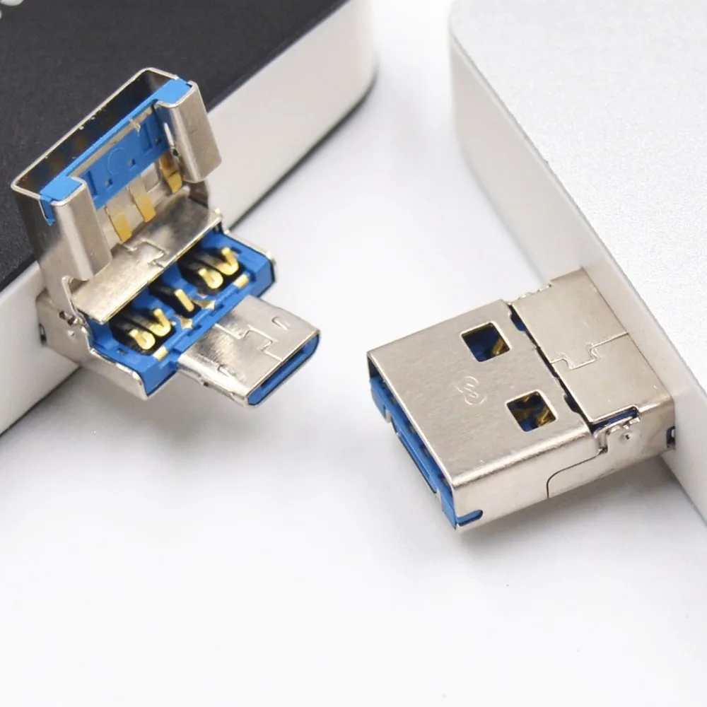 Кардридер USB 3,0 все в одном SD/Micro компактный SD флэш-Карта памяти Адаптер Тип C OTG SD кардридер