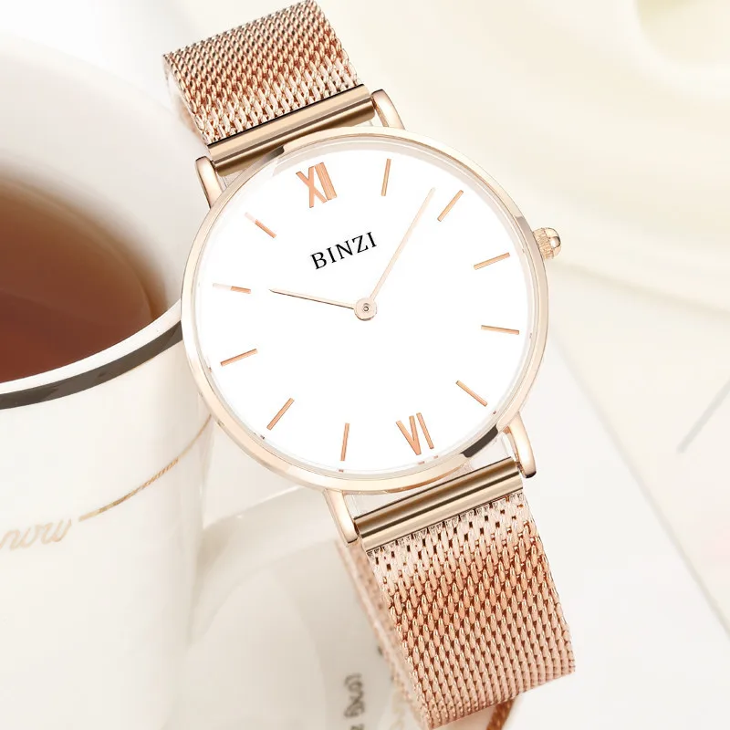 

New Luxury Gold Watche Women New Top Fashion Simple Wristwatches for Ladies Girls Milan Mesh Strap Bracelet Watch Quartz Relogio