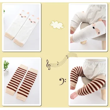 

New Baby Leg Warmers Boy Girls Legging Newborn Kids Cotton Cartoon Knee Pad Toddler Warmers Kids Leg warmers 0-5Y