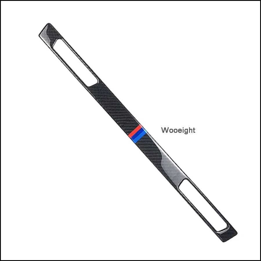 For BMW 3 Series E90 2005-2012 Car Styling Interior Trim Carbon Fiber Water Cup Holder Panel Decor Cover Sticker (4)