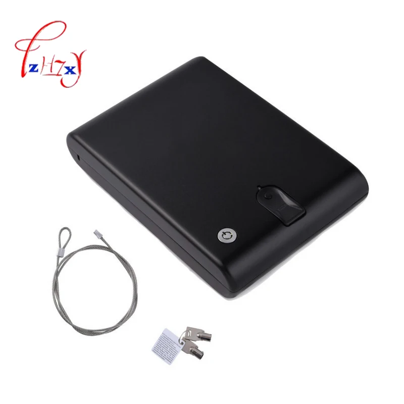 Fingerprint Safe Box Security Fingerprint and Key Lock 2 in 1 For