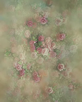 

Vintage Floral Newborn Baby Photo Background 3x5ft Green Screen Kids Vinyl Backdrops for Photography Custom Made Birthday Props