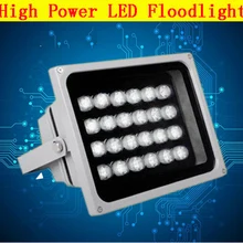 10 шт./лот, 24 Вт, 36 Вт, 48 Вт светодиодный проекционной лампы 100 w Светодиодный прожектор рекламируя светлую DC24V наружный точечный светодиодный светильник AC85-265V светодиодный свет