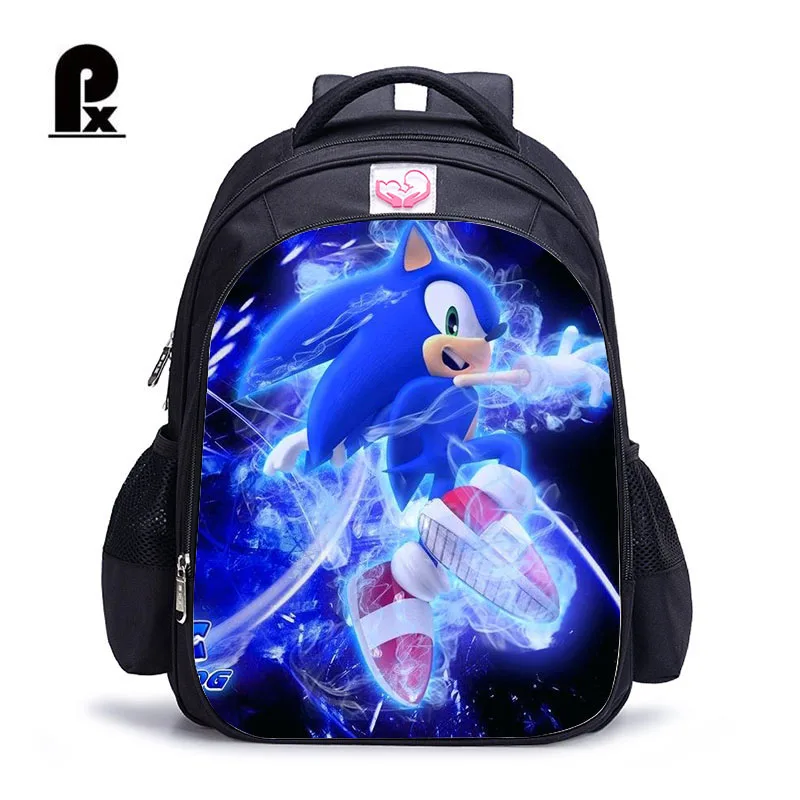 

children Sonic The Hedgehog backpack lovely schoolbag for boys and girls lovely SchoolBag orthopedic backpack mochila escolar