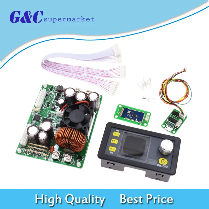 2PC DC DC Adjustable Step Up/&Down Power Supply Module LCD Display Adjustable