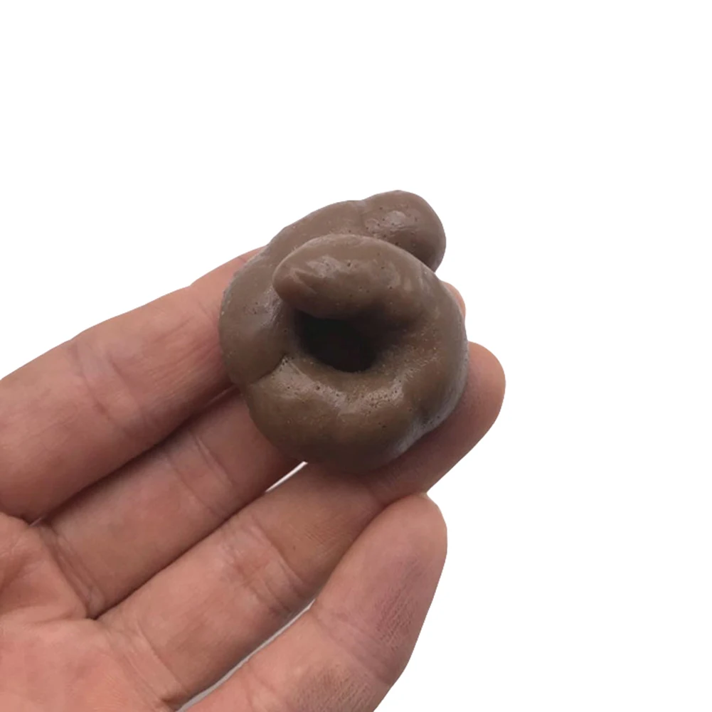 Realistic Gross Poo Waste Turd Fake Poop Pooper Model Toy Prank Trick Props Sanw 